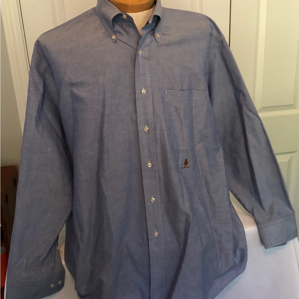 Tommy Hilfiger Sky Blue Button-Down Shirt